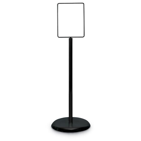 United Visual Products Corkboard, Fabric, 2 Door, 48x48", Blk/Amthy UV3055-BLACK-AMETHY